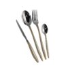 Dessini Stainless Steel Cutlery Set With Luxury Box 6565 Silver & Gold 148 Pcs