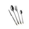 Dessini Stainless Steel Cutlery Set With Luxury Box 7777 Silver & Gold 148 Pcs